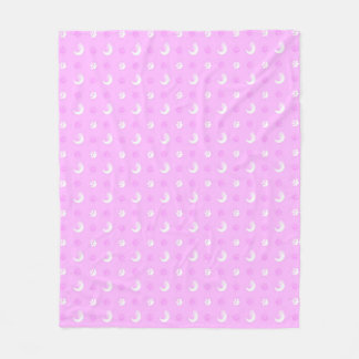 Cobertor De Velo Lobo Mau Rosa
