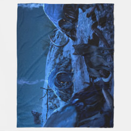 Cobertor De Velo LOBOS no ACAMPAMENTO