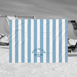 Cobertor De Velo Local Personalizado do Clube de Esqui Apres - Faix