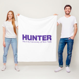 Cobertor De Velo Logotipo Acadêmico Hunter College CUNY