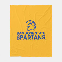Cobertor De Velo Logotipo da San Jose State Spartans com Marca de P