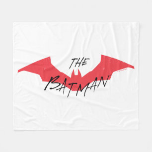 Cobertor De Velo Logotipo de Bat Manuscrito de Batman