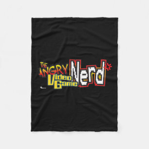 Cobertor De Velo Logotipo do Angry Video Game Nerd Premium 