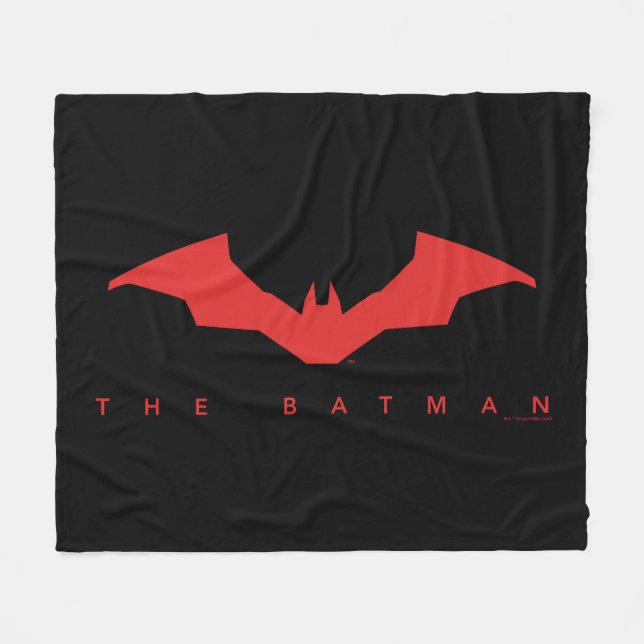 Cobertor De Velo Logotipo do Batman Bat (Frente (Horizontal))