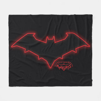 Cobertor De Velo Logotipo do Gotham Knights Red Hood