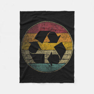 Cobertor De Velo Logotipo do reciclar Dia da Terra Conservação do P