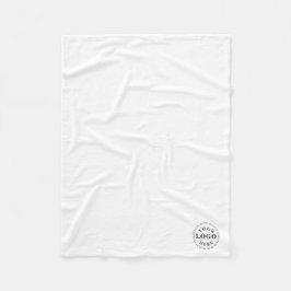 Cobertor De Velo Logotipo profissional de tamanho pequeno 30"x40"
