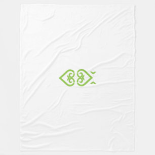 Cobertor De Velo logotipo verde e branco com design estilizado