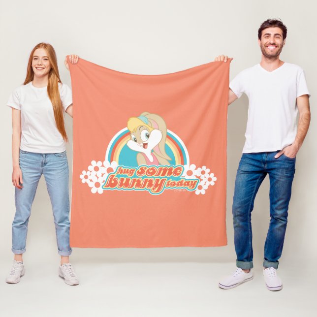 Cobertor De Velo Lola Bunny Hug Algumas Coelhinhas Hoje (In Situ)