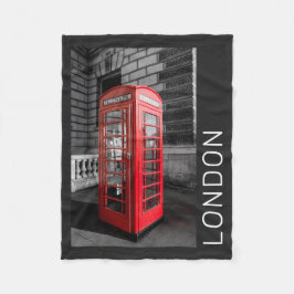 Cobertor De Velo London Vintage Phone Box UK Retro Telephone
