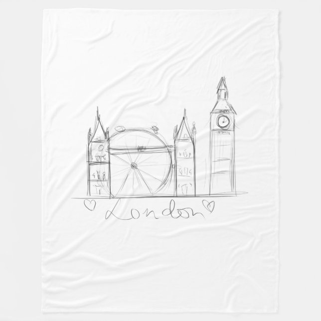 Cobertor De Velo Londres (Frente)