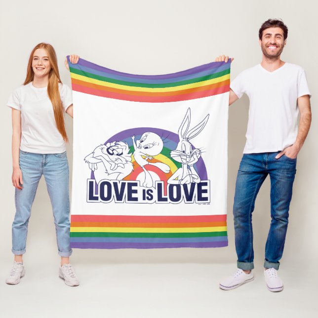 Cobertor De Velo LOONEY TUNES™ - Love Is Love (In Situ)