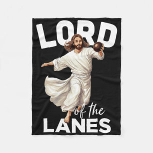 Cobertor De Velo Lord Lanes Funny Christian Cristo Gutter Boliche L