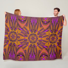 Cobertor De Velo Lotus 6 Fleece Blanket Refletido