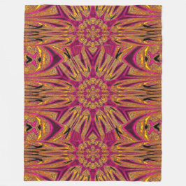 Cobertor De Velo Lotus 7 Fleece Blanket Refletido