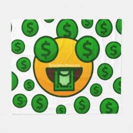 Cobertor De Velo Loucura de Emoji