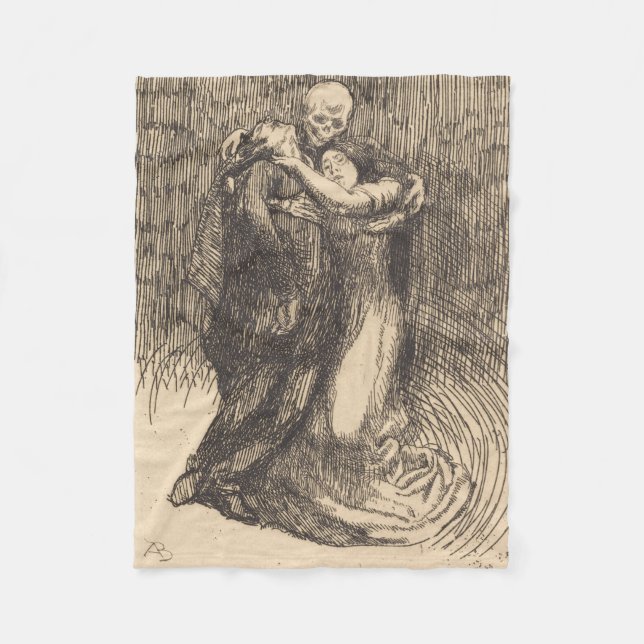 Cobertor De Velo Love Consecated (por Paul-Albert Besnard) (Frente)