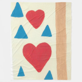 Cobertor De Velo Love Path Fleece Blanket