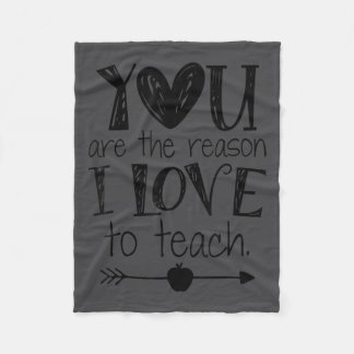 Cobertor De Velo Love To Teach Sitive Affirmation Motivational Teac