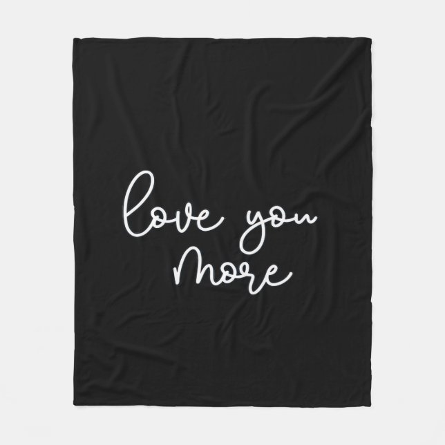 Cobertor De Velo Love You More Sophisticated Style  (Frente)