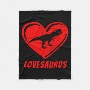 Cobertor De Velo Lovesaurus Dinossauros Coração Dia dos Namorados P