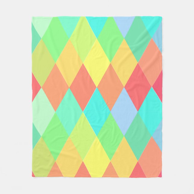 Cobertor De Velo Low poly triangles (Frente)