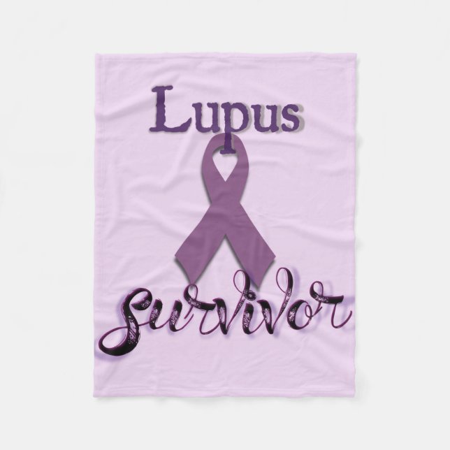 Cobertor De Velo Lupus Survivor (Frente)