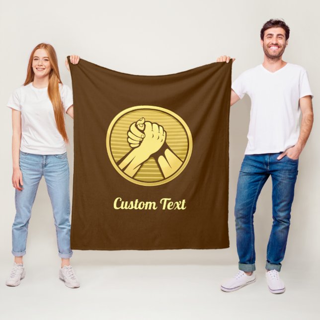 Cobertor De Velo Luta do braço Dourada (In Situ)