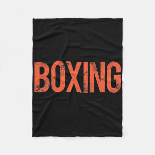 Cobertor De Velo Lutar Como Um Campeão Em Boxing