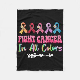 Cobertor De Velo Lutar Contra O Cancer Em Toda A Consciência Do Can