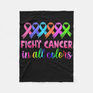 Cobertor De Velo Lutar Contra O Cancer Em Toda A Consciência Do Can