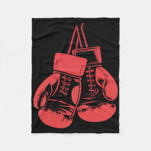 Cobertor De Velo Luvas de Boxe Antigas Kickboxing Amante do Boxe