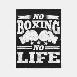 Cobertor De Velo Luvas de Boxe No Boxing No Life Luvas de Boxe