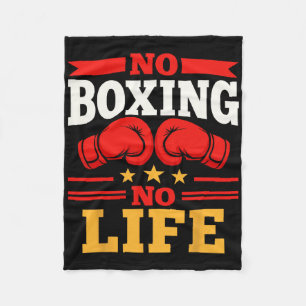 Cobertor De Velo Luvas de Boxe No Boxing No Life Luvas de Boxe _3