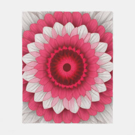 Cobertor De Velo Luxúria e Sherpa Blanket - Vermelho, Rosa