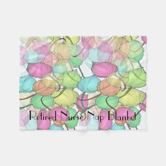 Cobertor De Velo Luz aposentada da cobertura do velo da enfermeira (Frente (Horizontal))