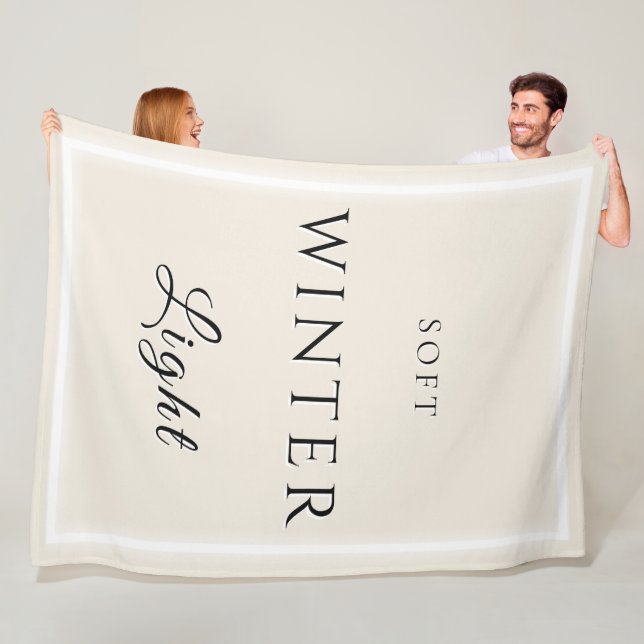 Cobertor De Velo Luz de inverno suave (In Situ)