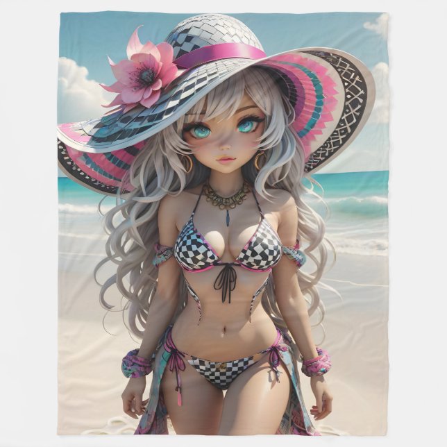 Cobertor De Velo Lysa Dollz Fleece Blanket (Frente)