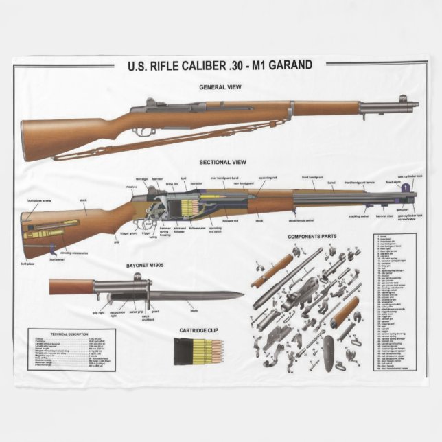 COBERTOR DE VELO M1 GARAND (Frente (Horizontal))