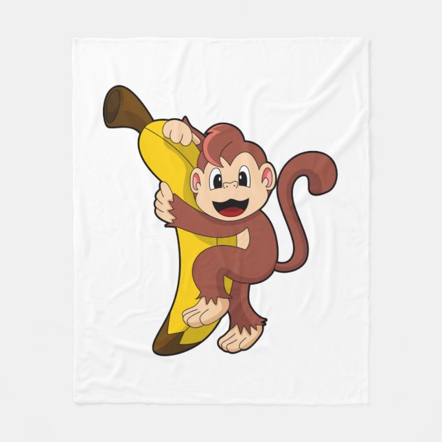 Cobertor De Velo Macaco com Banana (1).PNG (Frente)