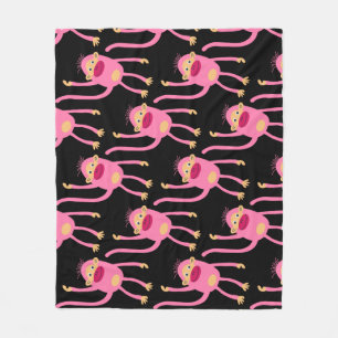 Cobertor De Velo Macaco Pequeno e Bonito