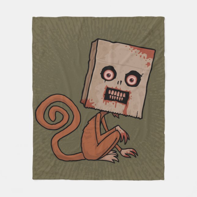 Cobertor De Velo Macaco Psycho Sack (Frente)