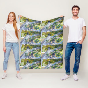 Cobertor De Velo Macacos Black Langur Comendo, Folheto De Med