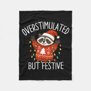 Cobertor De Velo Macaquinho de Natal Festivo Masculino Superestimul
