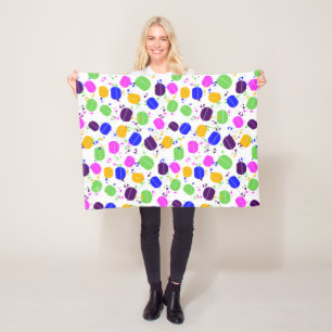 Cobertor De Velo Macaron Confetti Blanket