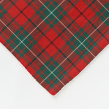MacAulay Clan Red e Green Tartan