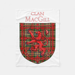Cobertor De Velo MacGill Tartan - Xadrez escocesa - Rampant