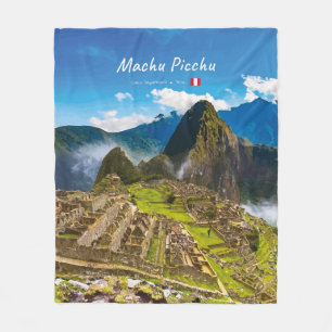 Cobertor De Velo Machu Picchu, Peru - Ruínas da Cidadela Inca