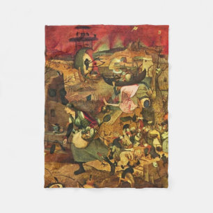 Cobertor De Velo Mad Meg por Hieronymus Bosch
