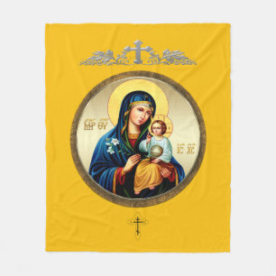 Cobertor De Velo Mãe de Deus